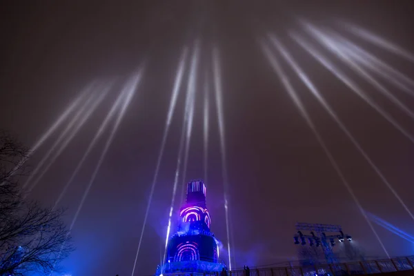 Torre Principale Palcoscenico Evento Apertura Della Capitale Europea Della Cultura — Foto Stock