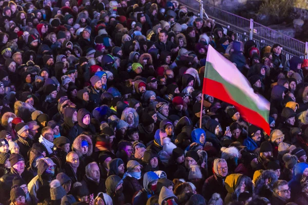 Plovdiv Bulharsko Ledna 2019 Dav Otevření Show Evropské Hlavní Město — Stock fotografie
