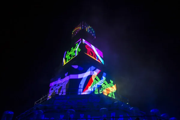 Plovdiv Bulgarije Januari 2019 Main Tower Stadium Repetitie Van Culturele — Stockfoto