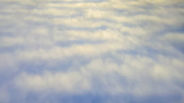 Όμορφο Κυματιστό Μοτίβο Σύννεφα Στον Ουρανό Κατά Διάρκεια Του Ηλιοβασιλέματος — Φωτογραφία Αρχείου
