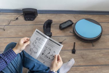 Robot elektrikli süpürge Kullaným Kýlavuzu okuma