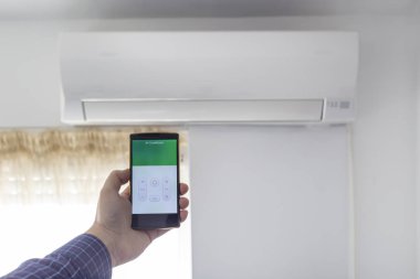 Hava durumu kontrol smartphone app aracılığıyla