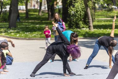 Port de Bras Plovdiv sokaklarında eğitim