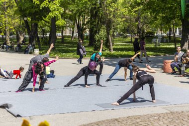 Port de Bras Plovdiv sokaklarında eğitim
