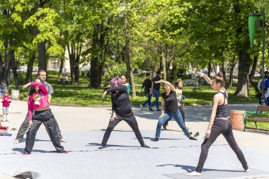 Port de Bras Plovdiv sokaklarında eğitim
