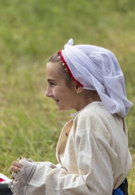 Dans ve müzik ile geleneksel Bulgar folklor festivali