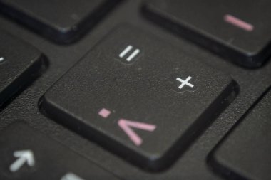 Klavyedeki artı işaretini kapatma