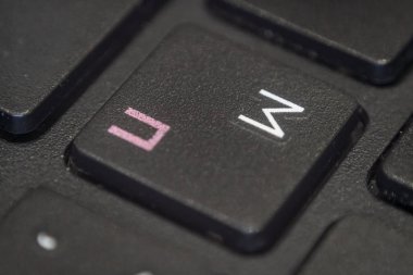 Klavyedeki M harfinin kapatılması