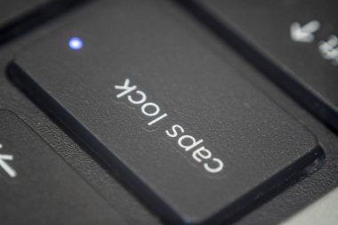 Kapakların kapatılması kilit tuşu açık