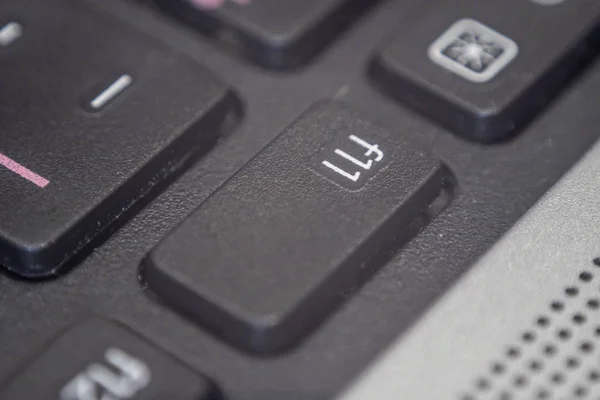 Close up of the f11 key on a keyboard — Stock Photo, Image