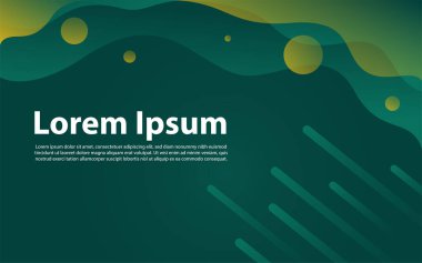 Soyut Arka plan Modern Dinamik Grafik Elementi. Vektör grafik illüstrasyonu