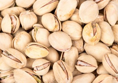 Tuzlu fıstık fındık arka planı kapat