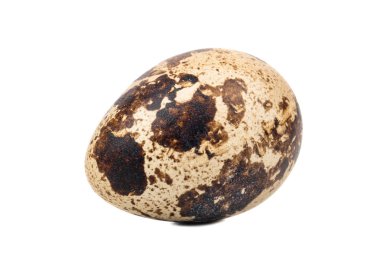 İzole üzerinde beyaz arka plan taze bıldırcın yumurtası