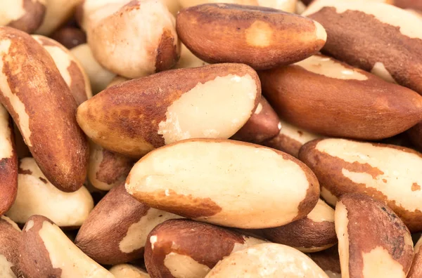 Haldy Suché Vynikající Detailní Para Ořechy — Stock fotografie