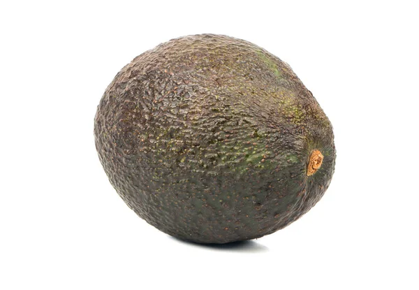 Frische Früchte Von Avocado Haß Isoliert Auf Weißem Hintergrund — Stockfoto
