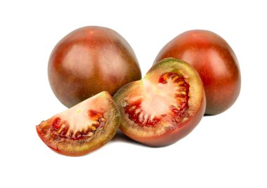 Dilim ve yarım domates kumato