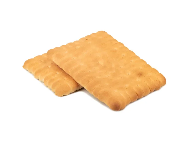 Dwa prostokątne pliki cookie — Zdjęcie stockowe