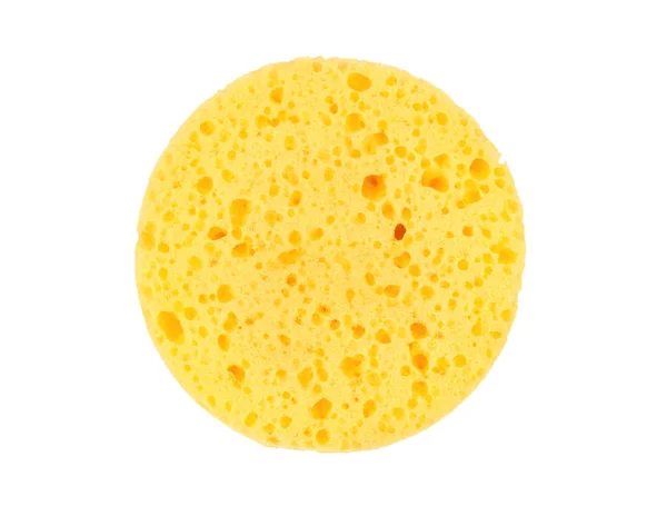 黄色の丸いスポンジ — ストック写真