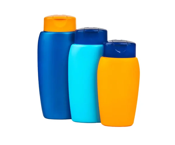 Set of plastic bottles — Stock Photo, Image
