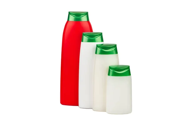 Készlet műanyag palackok — Stock Fotó