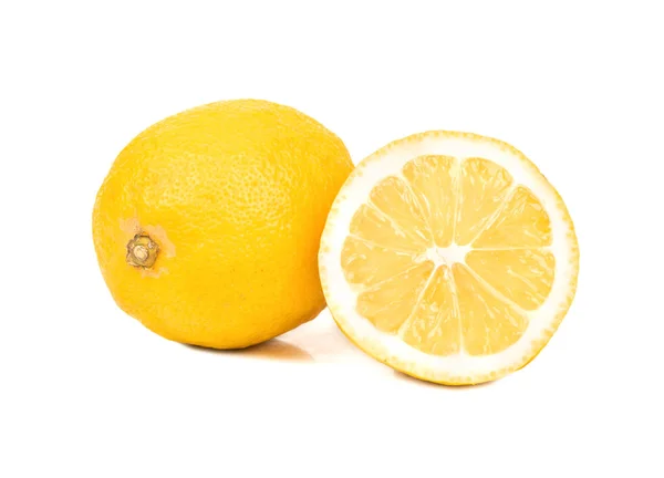 Lemon with half — Stock Photo, Image