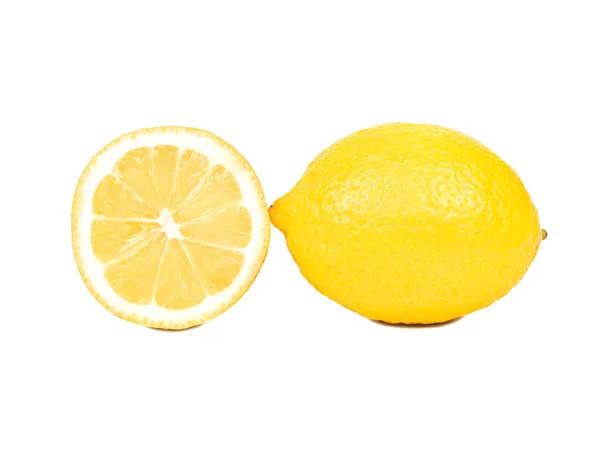 Lemon with half — Stock Photo, Image