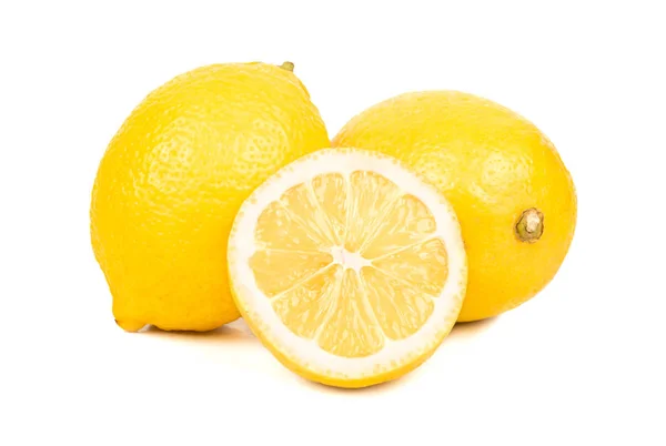 Lemons with half — Stock Photo, Image