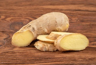 Dilimli zencefil kökü