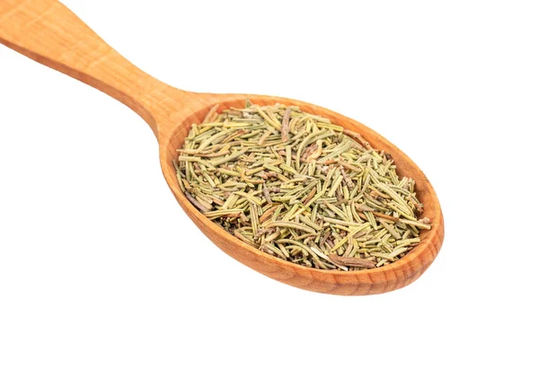 Dry rosemary in a spoon — Stock Photo, Image