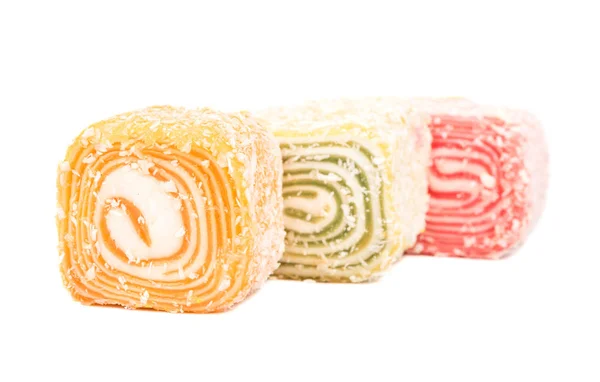 Turkish delight lokum — Stockfoto