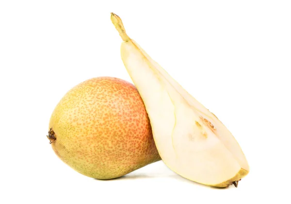 Pear with slice — Stock Photo, Image