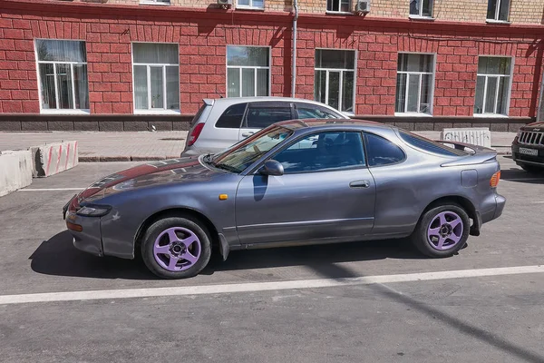 Krasnoïarsk Russie Août 2018 Toyota Celica Voiture Est Garée Sur — Photo