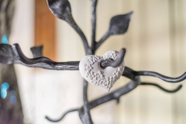 Diy konsepti. Seramik el yapımı dekoratif jöleli hediye....