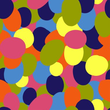 Soyut resim motifi ile orijinal kusursuz desen