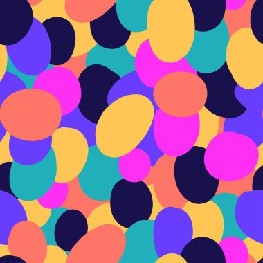 Soyut resim motifi ile orijinal kusursuz desen