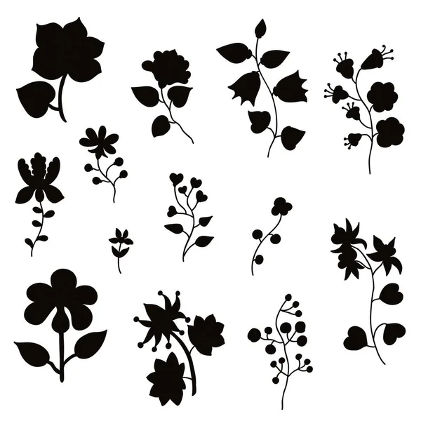 Tasarım ve dekor için zarif çiçek bağcıkları