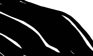 Arka plan dalga metin için yer ile şeklinde boyalı siyah mürekkep.