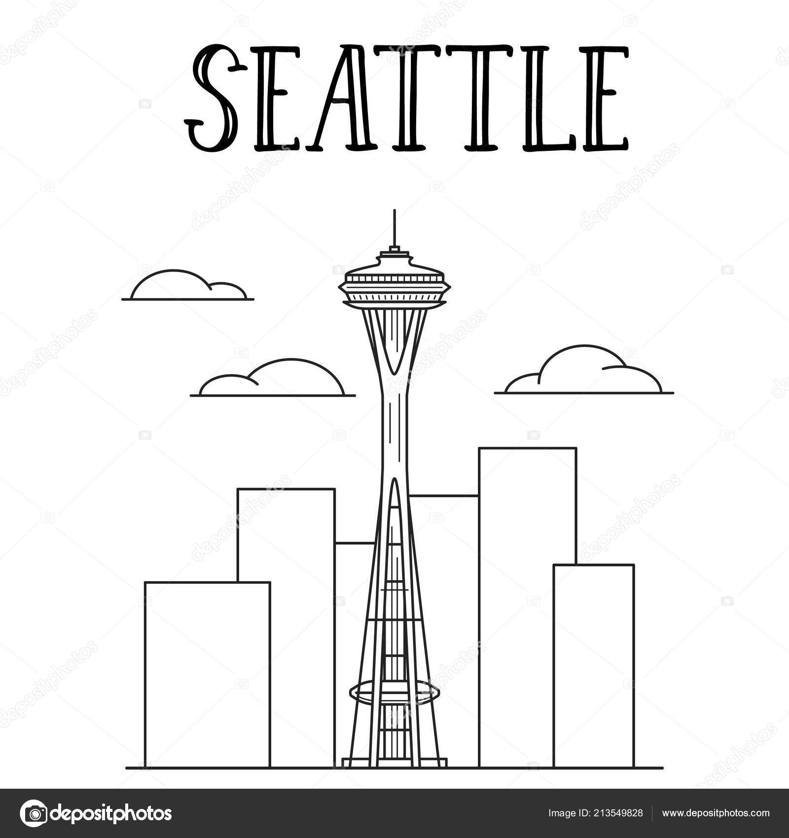 Featured image of post Space Needle Drawings Download space needle images and photos