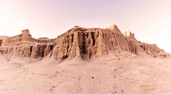 Sandstone Rocks Dunes Desert Sunset Time California Usa — Stock Photo, Image