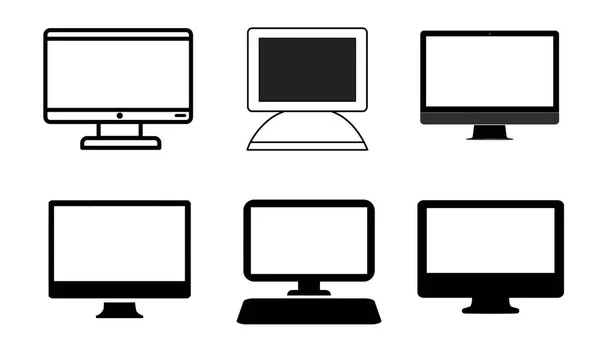 Set Von Computersymbolen Für Design Projekte Wie Logo Design Symbol — Stockvektor
