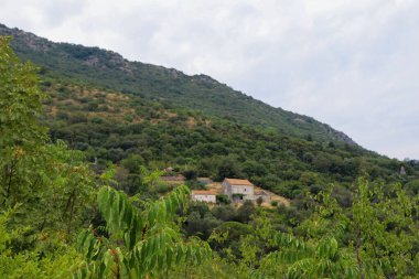 Karadağ köyünün güzel manzarası