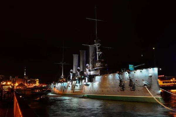 Cruiser Aurora Petersburg — Stock Photo, Image