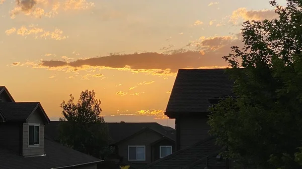 Sunset in Highlands Ranch, CO