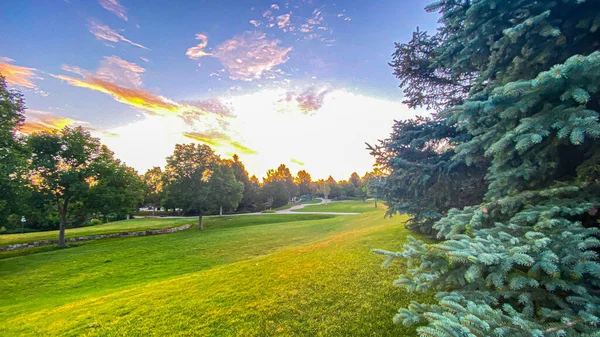 Amanecer Más Brillante Jamás Visto Denver Usa — Foto de Stock