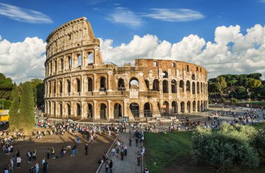 Roma 'da antik Roma Colosseum.