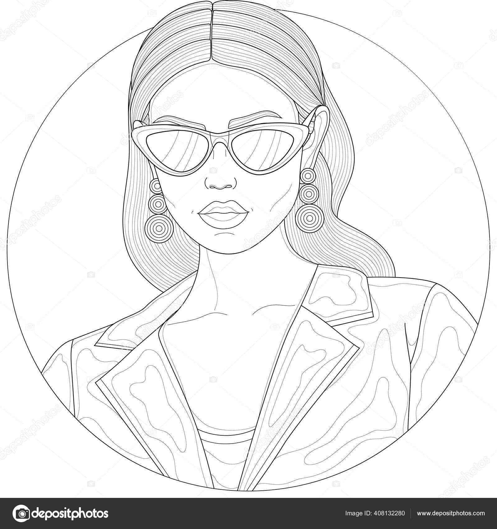 Earring Coloring Pages