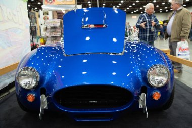 Detroit, Michigan, ABD 28 Şubat 2020: 68. Geleneksel Otomatik Rod Gösterisi ve Fuarı.