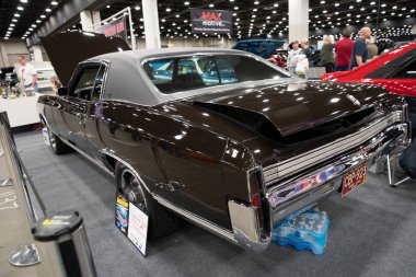 Detroit, Michigan, ABD 28 Şubat 2020: 68. Geleneksel Otomatik Rod Gösterisi ve Fuarı.