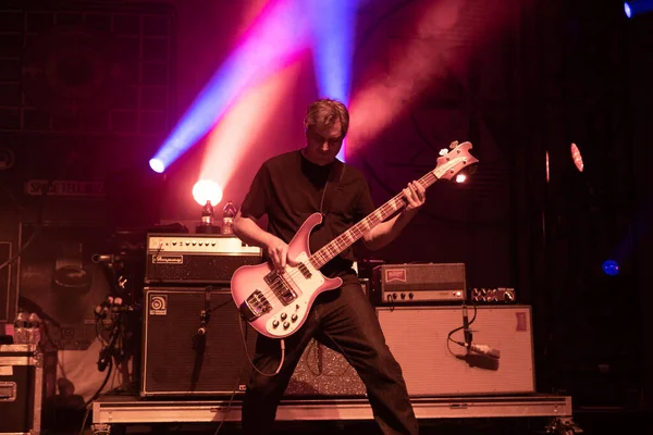 Detroit Michigan Estados Unidos 2019 Clutch Tocando Vivo Masonic Temple — Foto de Stock