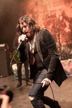 Rival Sons rock grubu ABD 'deki Fillmore Detroit, Michigan' da canlı performans sergiliyor - 04.23.2019